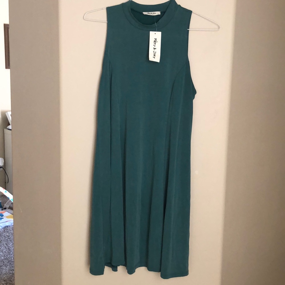 Green Shift Dress